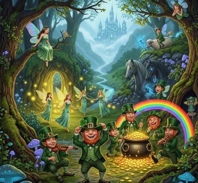 Irish Fairy Folklore: Step Into a Magical World of Myths, Mischief, and Magic